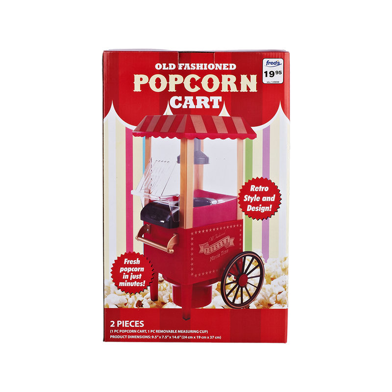 Mini Cart-Style Popcorn Maker Mini Cart-Style Popcorn Maker